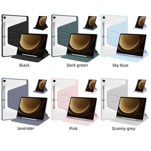 Étui transparent rotatif à 360° en acrylique <span class=keywords><strong>pour</strong></span> <span class=keywords><strong>tablette</strong></span> <span class=keywords><strong>Samsung</strong></span> S7 S8 S9 S10 S11 FE <span class=keywords><strong>LITE</strong></span> S10LITE 11 2025 S11 Flip – <span class=keywords><strong>Coque</strong></span> de protection - Product Image 2