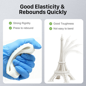 Magforms resina Para impressora 3D máy in Nhựa photopolymer trắng 500g 1kg 405nm DLP LCD in ấn Giày mô hình nhựa đàn hồi - Product Image 2