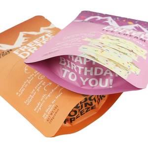 Muestra Gratuita de Bolsa Doypack Personalizada, Bolsa de Mylar con Cierre Hermético, Bolsa de Sellado PET/AL/PE Resistente al Calor para Refrigerios/Pasteles, Bolsa para Galletas Liofilizadas - Product Image 5