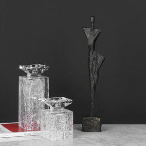 De Lujo restaurantes de estilo decoración de <span class=keywords><strong>la</strong></span> Mesa de resina Pilar arte sostenedor de <span class=keywords><strong>vela</strong></span> palo - Product Image 3