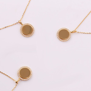 Offre Spéciale 18K JAUNE or moissanite diamant pendentif bijoux moissanite hip hop jewelri - Product Image 4