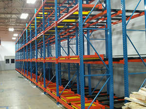 Sistema de estantería Mracking Push Back a la venta Proveedor de estanterías de paleta Push Back personalizable - Product Image 4