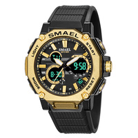 Misssmell — montre numérique analogique de sport, étanche, 8047