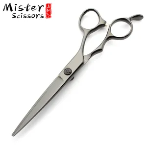 Mister Scissors KL01-60 Hair cutting barber scissors professional black titanium