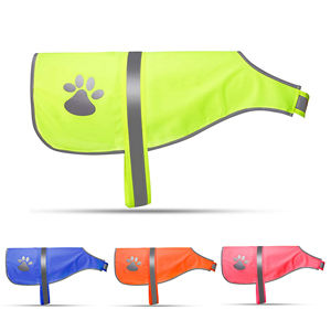Gilet <span class=keywords><strong>de</strong></span> sécurité réfléchissant pour chien protège les animaux domestiques des voitures et des accidents <span class=keywords><strong>de</strong></span> <span class=keywords><strong>chasse</strong></span>, jaune fluorescent haute visibilité - Product Image 4