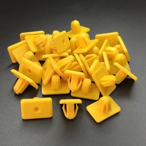 Clip de fixation de garniture latérale de porte de voiture jaune 10 mm de remplacement pour Hyundai Kia - Product Image 3