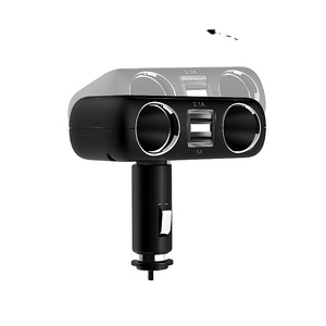 Ổ Cắm Bật Lửa Thuốc Lá Xe Hơi 12V/24V Bán Sỉ Nhà Máy Sản Xuất Bộ Sạc Cổng USB Có Đèn LED - Product Image 2