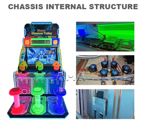 Machine de jeu d'arcade de tir à l'eau de 55 pouces AMA <span class=keywords><strong>Dinosaures</strong></span> Simulateur de tir Pistolet Machine de jeu d'arcade vidéo - Product Image 2