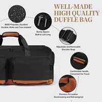 Sacs de voyage personnalisés de 55 L, sacs de week-end, sacs de sport pour hommes et femmes en voyage, camping, sport