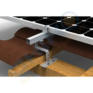 5 Kw 10 Kw Năng Lượng Mặt Trời Gạch Mái Lợp Mái Gắn Hệ Thống Bracket Rack - Product Image 1