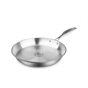 Db Stainless Steel Fry Pan 24cm <b>Nonstick</b> Induction Compatible Modern Design - Product Image 1