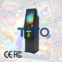 Kiosque de Rédemption de Billets QR en Libre-Service TCK2100 Pyramid PHX, Terminal de Rédemption de Monnaie, Construction en Acier pour Machine de Jeu d'adresse