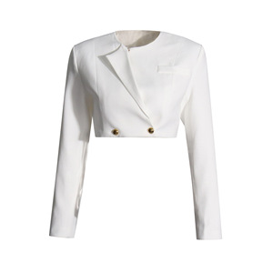 Nuevo Conjunto de 2 Piezas para Mujer, Pantalones Anchos de Malla Corta con Mangas Largas, Estilo Moderno - Product Image 3