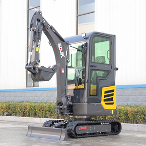 Miniexcavadora China de 1, 2 y <span class=keywords><strong>3.5</strong></span> Toneladas, Excavadora Compacta Pequeña, Certificación CE, EPA, EURO 5, Precios de Mayoreo con Cuchara en Venta - Product Image 4