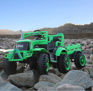 Nouveau <span class=keywords><strong>Tracteur</strong></span> Électrique à Pédales Tendance pour Enfants, Voiture à Batterie avec Télécommande en Plastique - Product Image 6