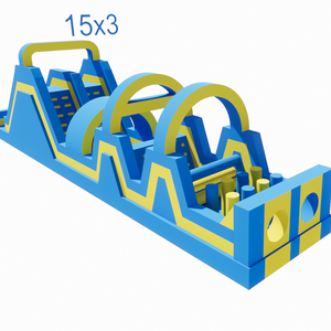 Nouveau design château gonflable gonflable toboggan gonflable château gonflable combo grand château gonflable parcours du combattant - Product Image 1