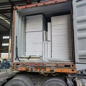 Cách âm cách điện thép 50mm EPS bánh sandwich bảng cách ly Polyurethane EPS bọt sandwitch Bảng điều khiển cho tường - Product Image 6