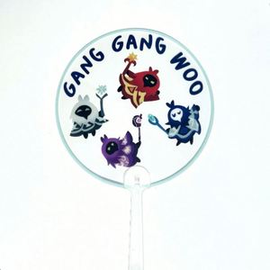 Proveedor de Fábrica, Abanico Plegable de PVC Personalizable, Regalo Empresarial con Temática de Estrellas para Fans de Ídolos de Kpop y Personajes de Anime - Product Image 2