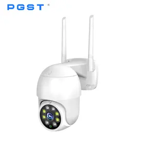 PGST ราคาโรงงานไร้สายกันน้ำกลางแจ้งปลุกชุดกล้องวงจรปิดไร้สายกล้องรักษาความปลอดภัย1080จุด HD 4MP กล้อง IP รักษาความปลอดภัย