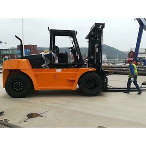 Carretilla elevadora diésel de servicio pesado de 14 toneladas con neumáticos/Neumáticos sólidos a la venta - Product Image 6