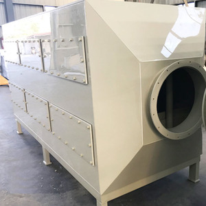 New Design Flexible Operation Tail Gas Purification Tower Spray Adjustable Flow Rate PP Acid <b>Alkali</b> Proof Scrubber Motor Engine - Product Image 3