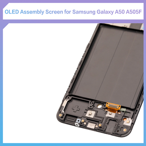 จอสัมผัส OLED แบบดั้งเดิมประกอบได้เต็มรูปแบบพร้อมกรอบสำหรับ Samsung Galaxy A50 <span class=keywords><strong>A505F</strong></span> - Product Image 2