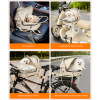 Nouveau vélo panier pour animaux de compagnie VTT avec chien avec chat sac panier croix selle sac de transport pour animaux de compagnie siège extérieur