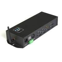 Controlador dmx rgb/rgbw 3ch 4ch sem fio, controlador