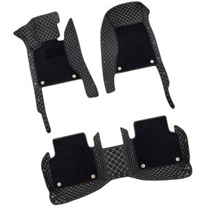 Alfombrillas de coche de seda XPE de 10 mm de grosor, de 5 piezas, ajuste universal, versión Hong Kong, para Sienna Luxury, con volante a la derecha. - Product Image 1