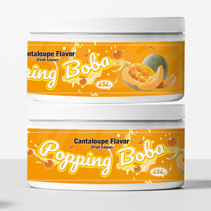 Bolas <span class=keywords><strong>de</strong></span> Tapioca con Sabor a Cantalupo, Certificadas Halal, con Azúcar, 1 lb, para Té <span class=keywords><strong>de</strong></span> Frutas, Té <span class=keywords><strong>de</strong></span> Burbujas, Té con Leche - Product Image 2