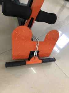Appareil de musculation multifonctionnel à poste unique pour la poitrine et les jambes, équipement de fitness en acier réglable pour la maison XykMR-1 - Product Image 5