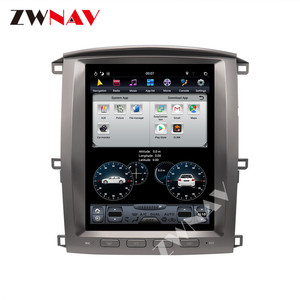 ZWNAV Android 9,0 4GB + 64GB Vertical Radio del coche de la pantalla GPS Navi para <span class=keywords><strong>Lexus</strong></span> <span class=keywords><strong>LX</strong></span> <span class=keywords><strong>470</strong></span> <span class=keywords><strong>2002</strong></span>-2007 Auto estéreo de Audio - Product Image 2