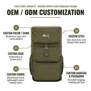 <span class=keywords><strong>Mochila</strong></span> <span class=keywords><strong>de</strong></span> Caza GAF 500D <span class=keywords><strong>de</strong></span> Nailon <span class=keywords><strong>de</strong></span> 25L, Impermeable, con Asiento Integrado, para Entrenamiento al Aire Libre - Product Image 2