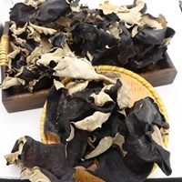 Décoré de champignons noirs, 1 pièce, fausse herbe, noir, bois, oreilles de chine, extracteur au Vietnam