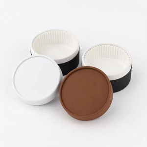 Emballage en tube de papier kraft écologique de qualité alimentaire personnalisé, boîte cylindrique ronde recyclable pour le café, le thé, les biscuits, les collations - Product Image 1