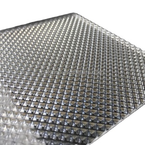 Feuille de <span class=keywords><strong>Polyrise</strong></span> Polycarbonate solide Bayer anti-rayures prismatique gaufré résistance à la chaleur feuilles de Polycarbonate 6mm 10mm - Product Image 1