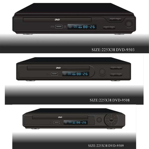 Lecteur DVD Home Cinéma HD 1080P avec mise à l'échelle des résolutions, lecteur CD/VCD avec port USB, sortie AV et télécommande pour téléviseur et moniteur - Product Image 4