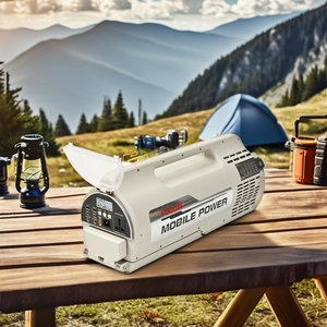 Système d'énergie solaire 1000W centrale électrique portable onduleur générateur de lumière système de génération portable alimentation mobile - Product Image 1