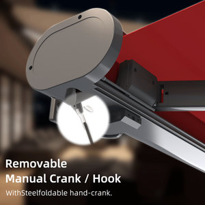 Parasol de ventana <span class=keywords><strong>para</strong></span> exterior personalizado, brazo plegable, techo retráctil, dosel <span class=keywords><strong>para</strong></span> Patio, pérgola de jardín, toldos de casete completo - Product Image 6