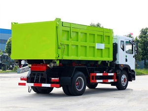รถบรรทุกเก็บขยะแบบตะขอเกี่ยว Dongfeng 4X2 10m³ รุ่นขายดีที่สุด พวงมาลัยซ้าย/ขวา สำหรับโครงการจัดการขยะ - Product Image 5
