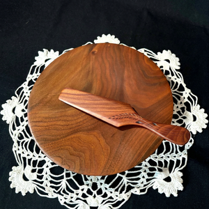 Base Redonda Decorativa para Pastel, Pedestal de Madera para Servir, para Cumpleaños, Bodas, Decoración de Mesa de Postres, Uso en Servicios de Catering - Product Image 1