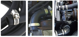 Tùy Chỉnh Có Thể Điều Chỉnh Ban Nhạc Chiều Rộng 9-12Mm W1 W2 W3 Thép Không Gỉ Worm Kẹp 8 Inch Đức Loại Ống Kẹp - Product Image 6