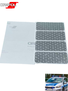<span class=keywords><strong>Film</strong></span> vinyle réfléchissant haute visibilité Oralite VC412, sans bordure, découpable au plotter, pour enveloppement de voiture, étanche, ruban de signalisation - Product Image 3