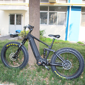 Bafang high speed 48V 1000W mid drive ebike sospensione completa mountain dirt bike elettrica <span class=keywords><strong>e</strong></span> bicicletta - Product Image 6