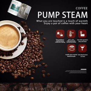 เครื่องชงกาแฟอัตโนมัติรุ่นใหม่สำหรับธุรกิจ, เครื่องชงกาแฟเอสเพรสโซ่อัตโนมัติแบบพกพา เครื่องชงกาแฟอิตาเลียน - Product Image 5