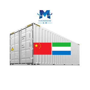 下海航运代理DDP DDU FCL拼箱服务整合40英尺/40HQ从中国到弗里敦塞拉利昂 - Product Image 1
