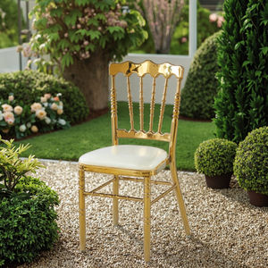 Silla de comedor trasera de hierro galvanizado para Banquete de boda de Hotel de alta calidad de fábrica - Product Image 3