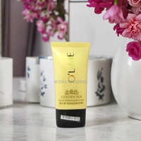 LOGO personnalisé Crème pour les mains Lotion de lavage du visage Tube d'huile essentielle Tube en PE Emballage cosmétique Tube en plastique souple vide 30ml60ml80ml
