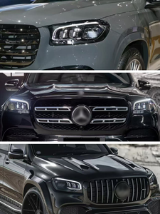 Faros LED de Alta Gama para <span class=keywords><strong>Mercedes</strong></span>-Benz <span class=keywords><strong>GLS</strong></span> X167 GLS450/GLS550 2019-2026, A1679061504 A1679061604, Accesorios para Luces de Auto - Product Image 4