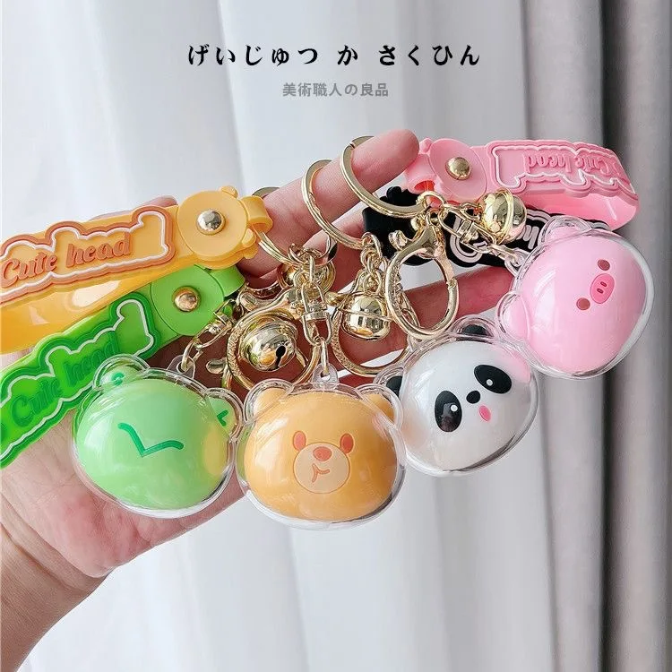 動物 チャーム 人気 青ブタ ランドセルガール ランダムアクリル